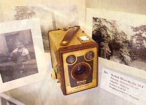 Fotoapparater fra da farfar var dreng